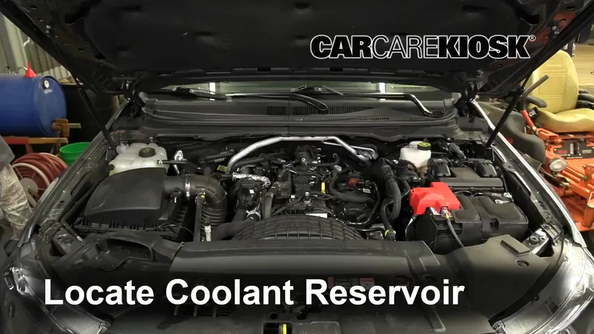 2021 Ford Ranger XLT 2.3L 4 Cyl. Turbo Crew Cab Pickup Coolant (Antifreeze) Check Coolant Level